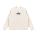 "In the clouds" Boxy Waffle Long Sleeve