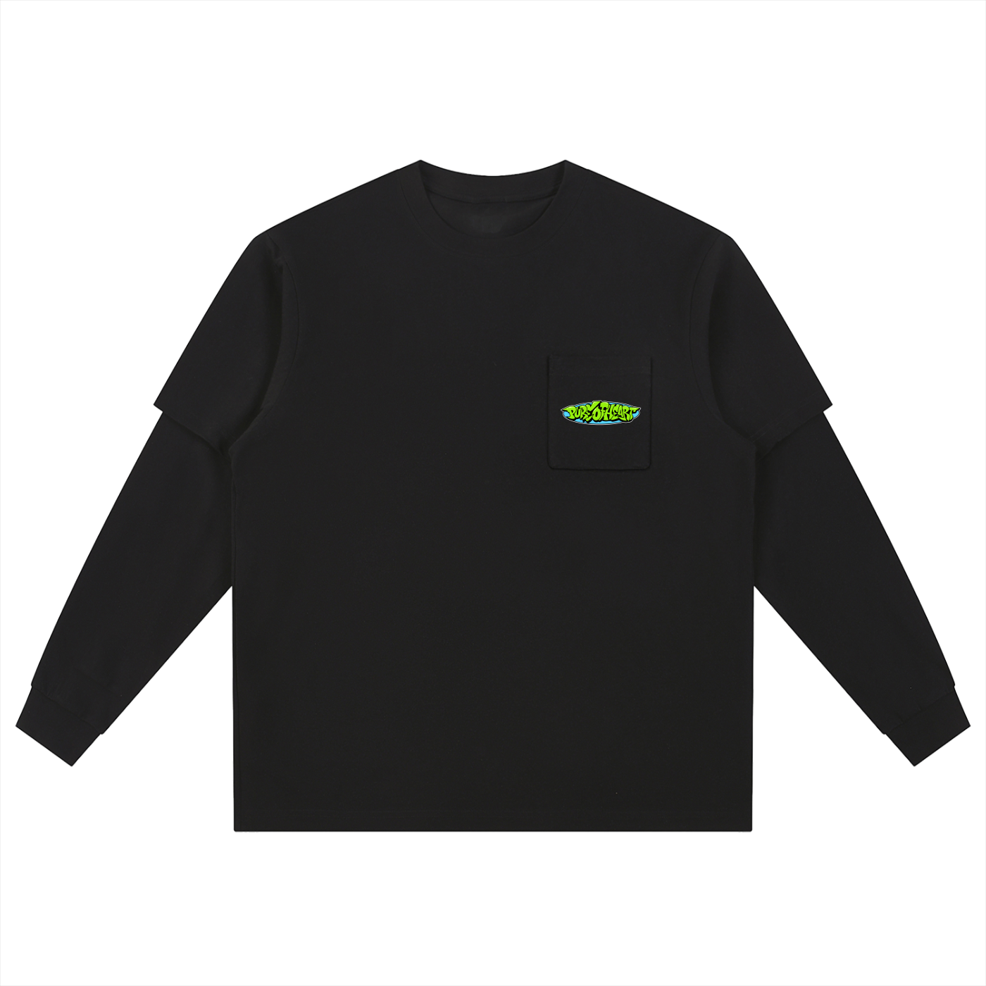 "Writer" Layered Long Sleeve
